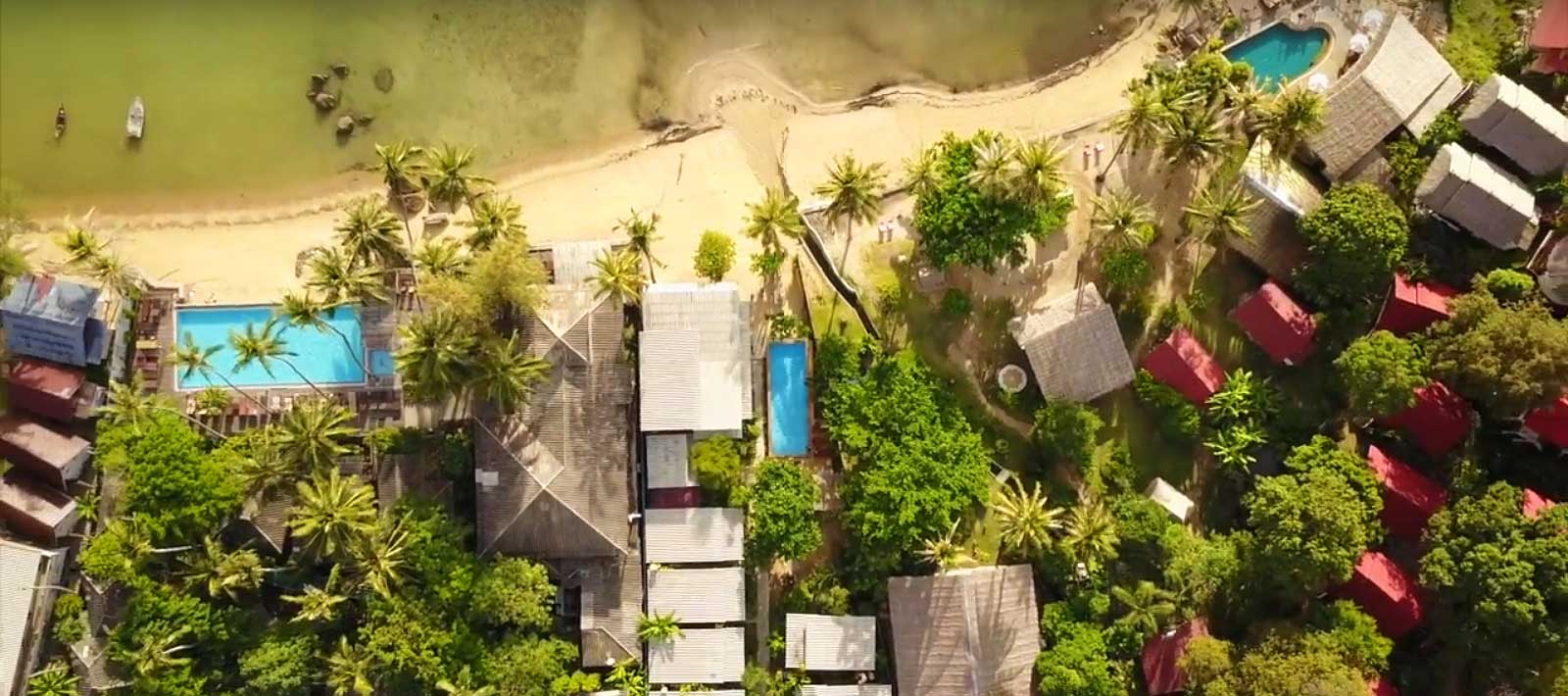 Benjamin's Hut Aerial View